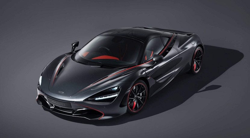 Front of the McLaren 720S Stealth MSO